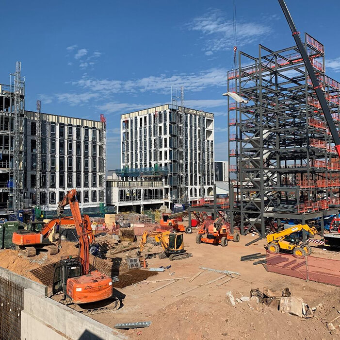 One Baltic Square Construction Update September 2021