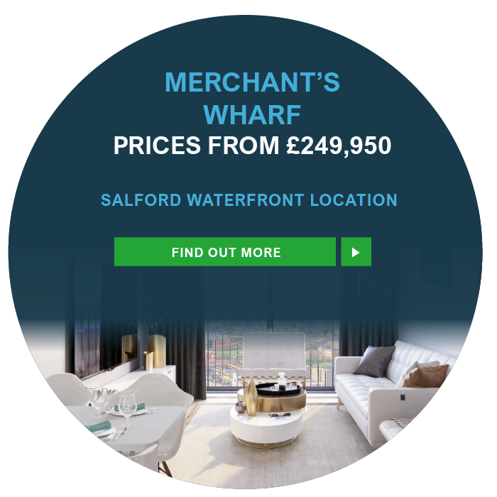Merchant's Wharf - Prices from 249,950 - Salford Investment Location