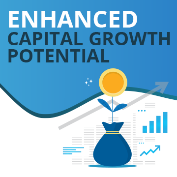 Enhanced Capital Growth Potential
