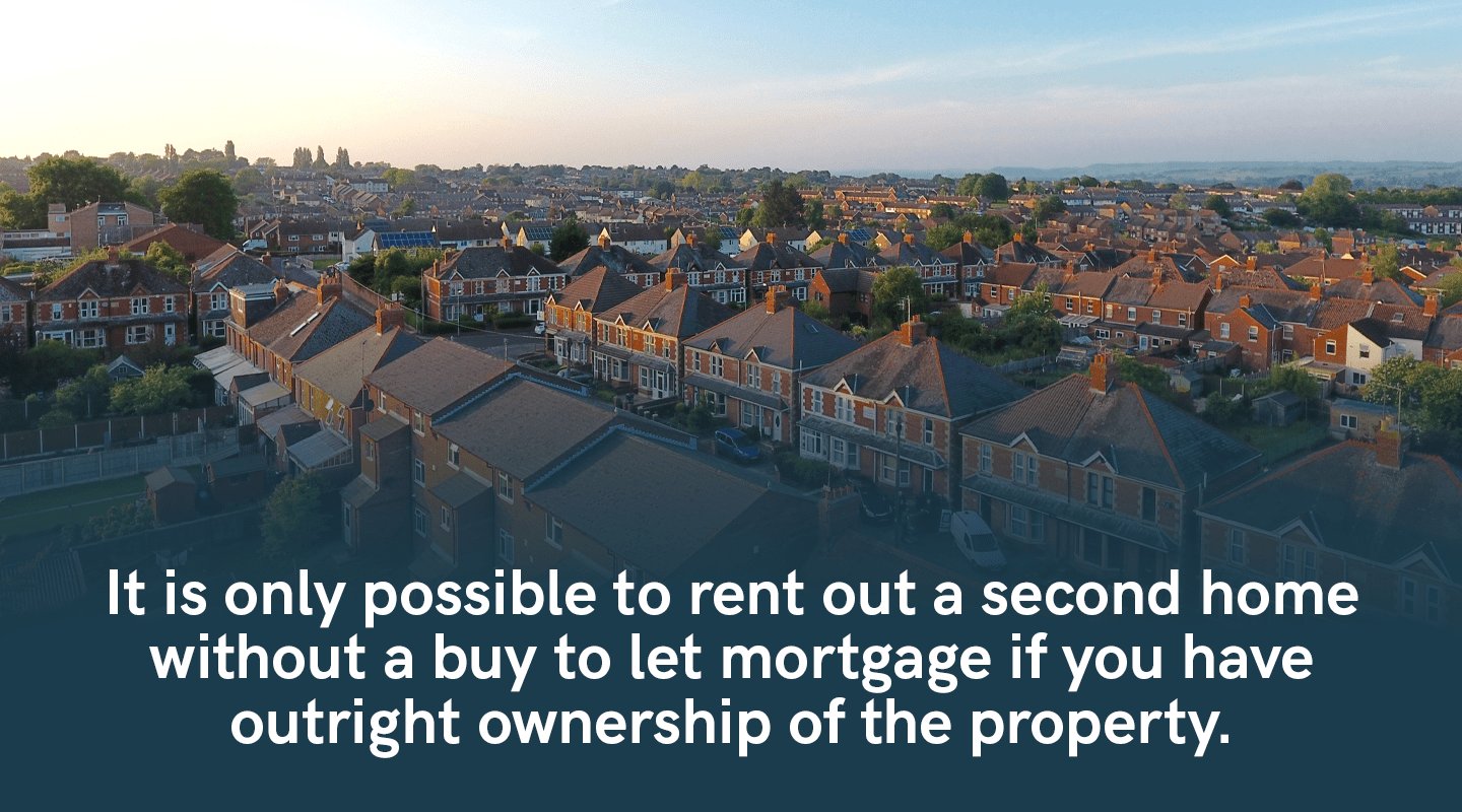 Can You Rent Out a Second Home Without a Buy to Let Mortgage
