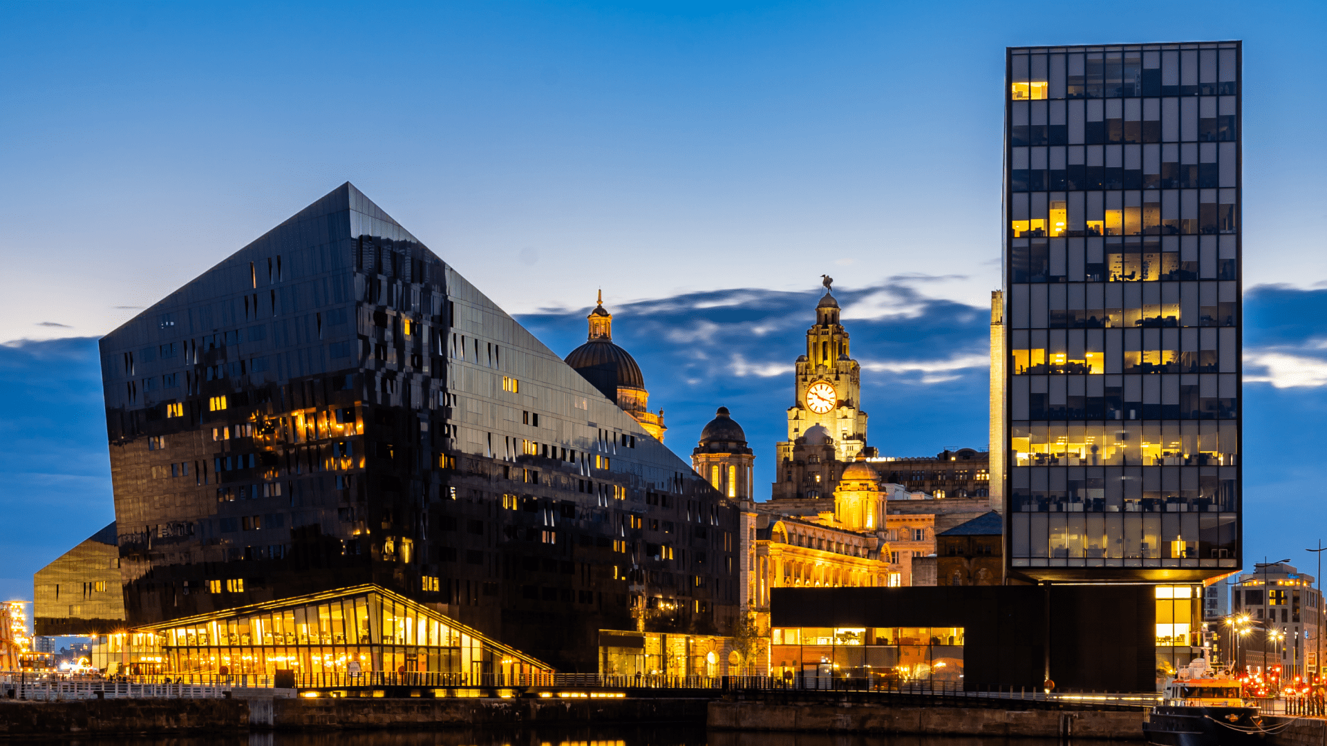Landmarks in Liverpool