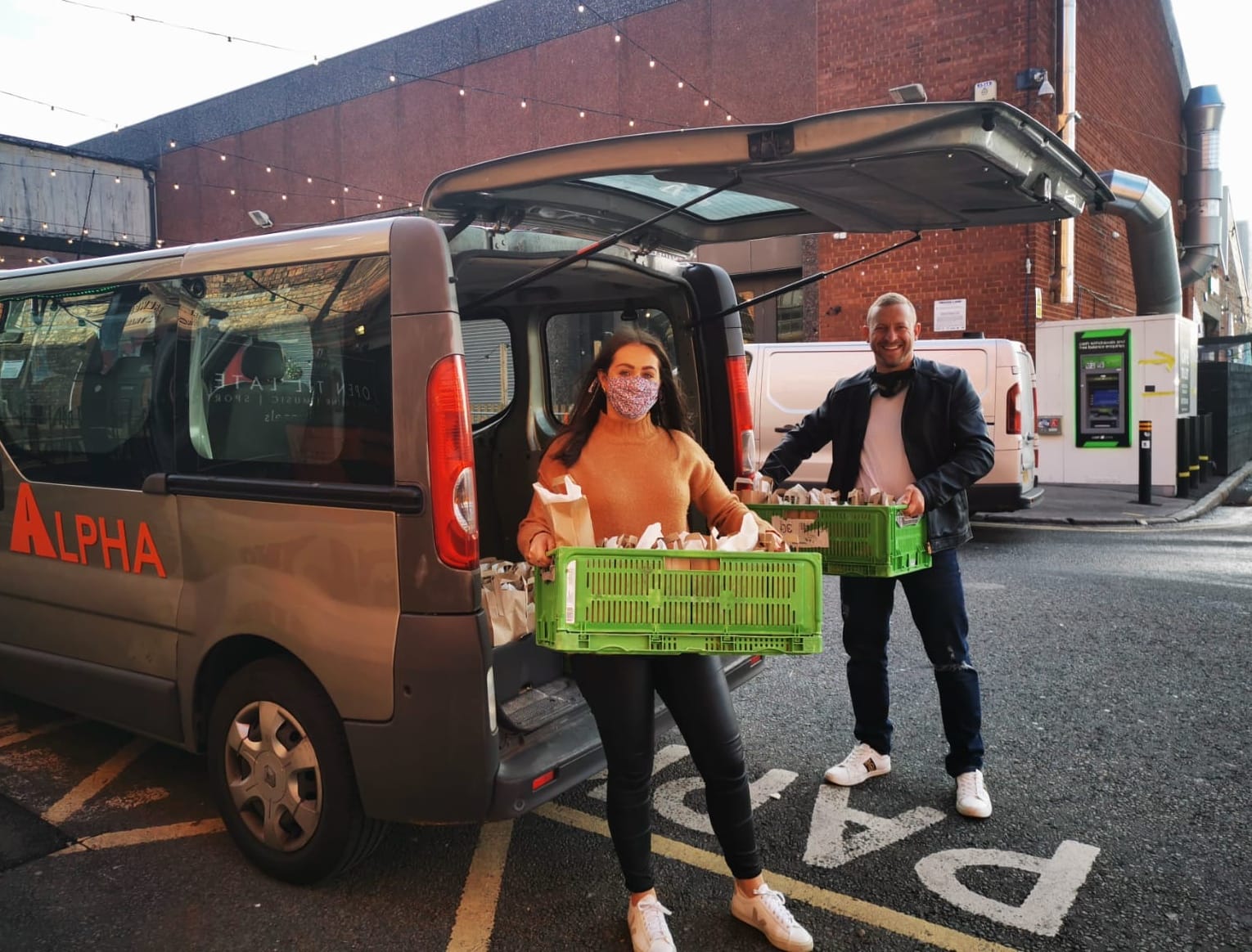 RWinvest delivering half term lunches for children