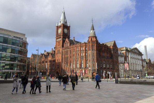 University of Liverpool located in Knowledge Quarter regeneration zone