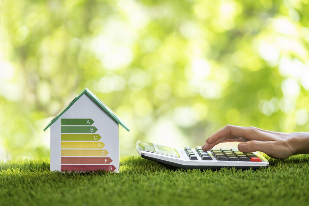 Energy Efficient House Audit Using Calculator. High Efficiency