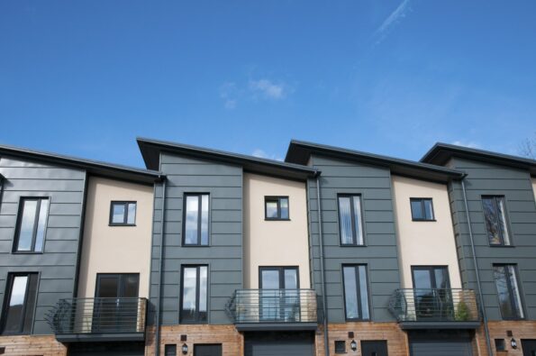 Modern new housing , England