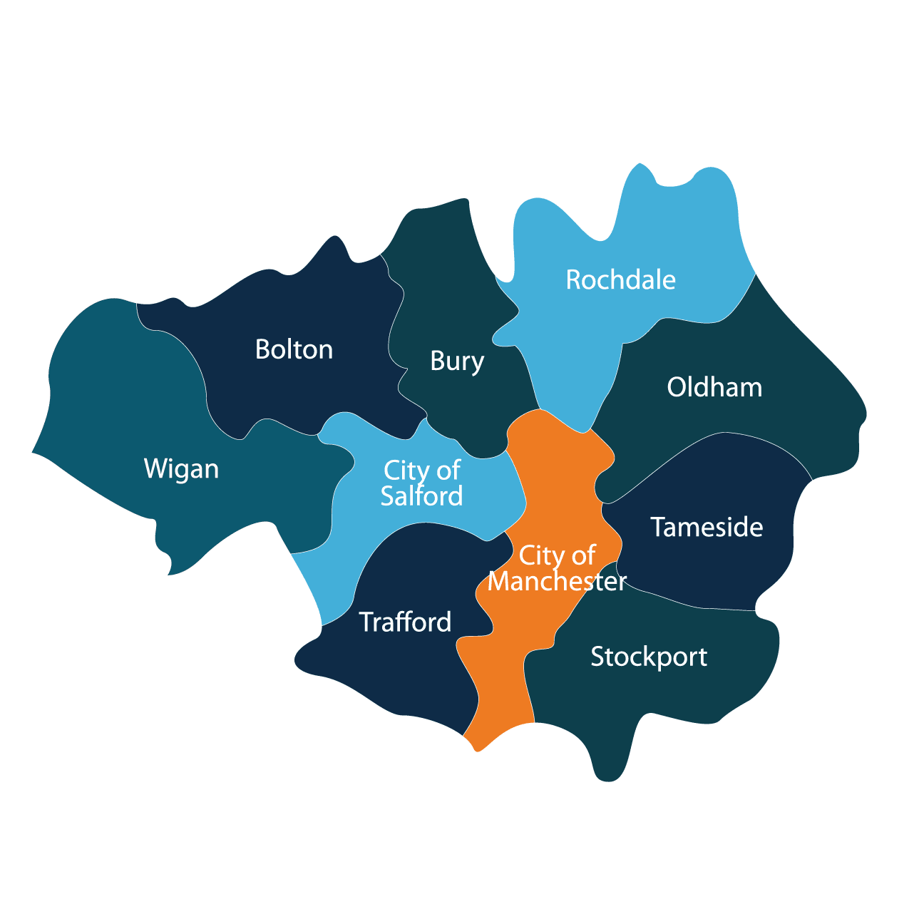 Manchester-Map