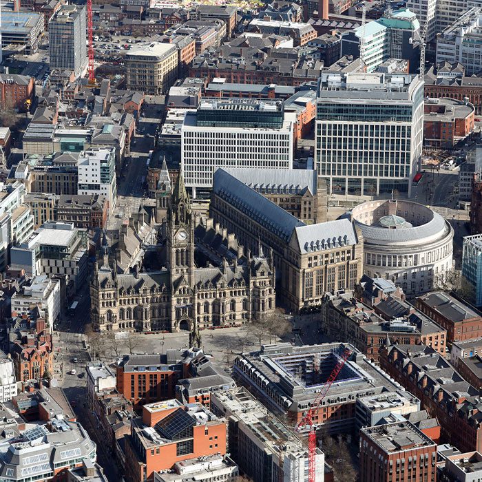 Manchester Aerial Vivew