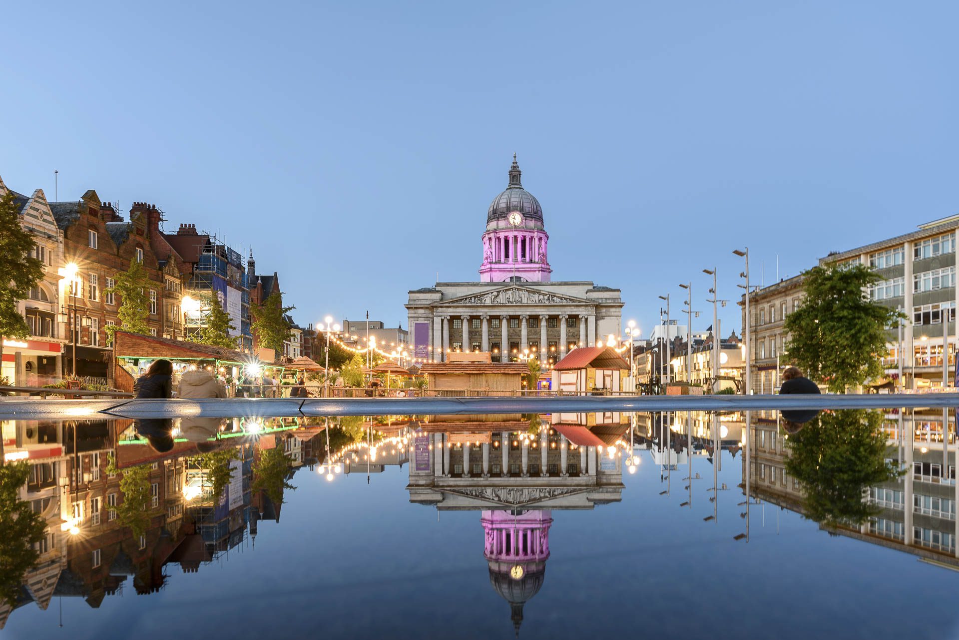View of Nottingham Town Hall
