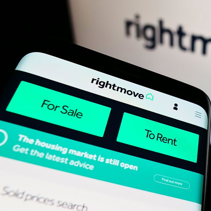 Rightmove on mobile