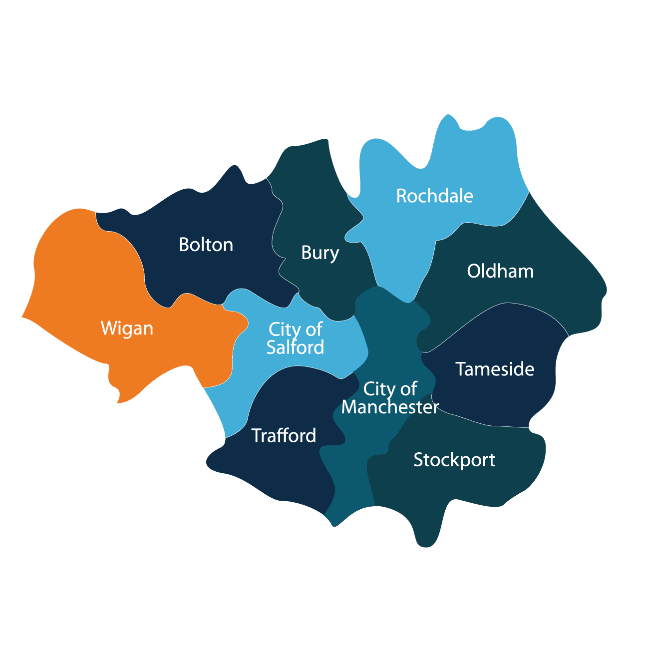 Wigan-Map