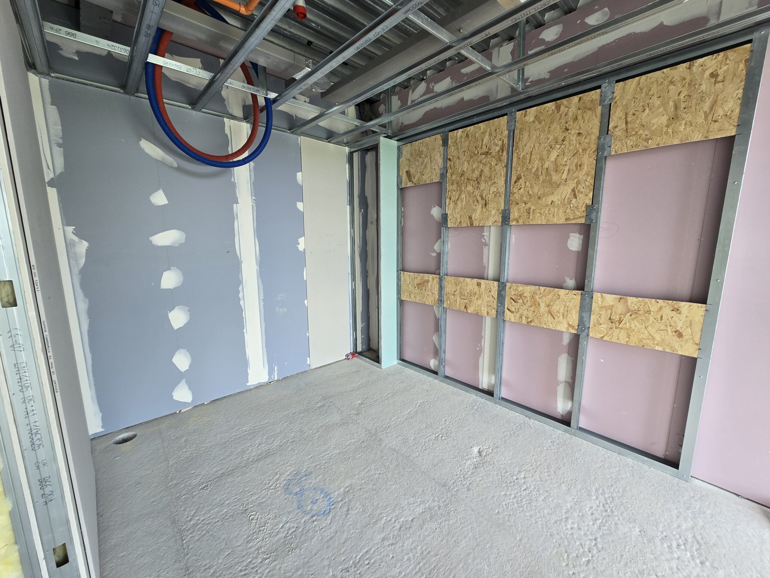 Image showing construction progress made at site of Central Park Liverpool