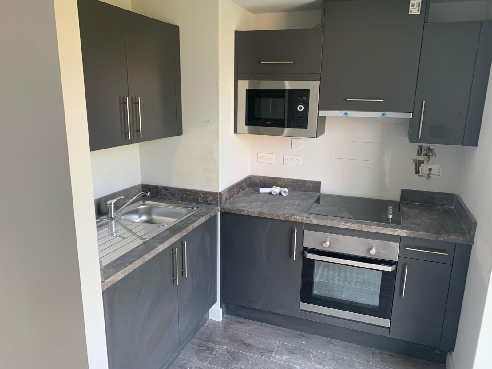 Construction progress photo for the Hive Luton