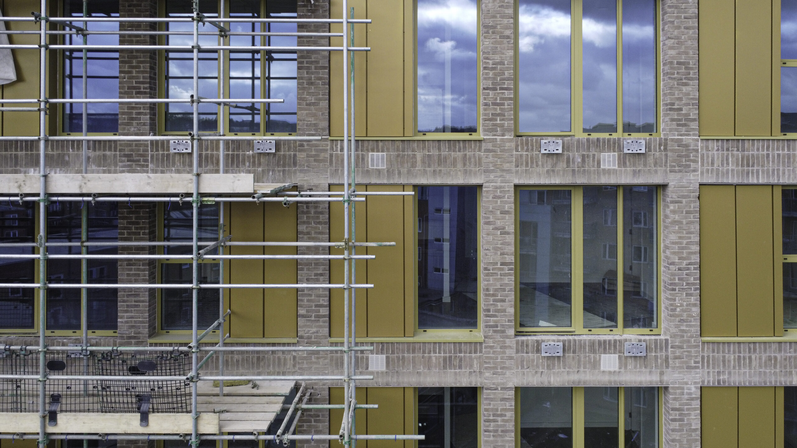 Construction progress photo for the Hive Luton