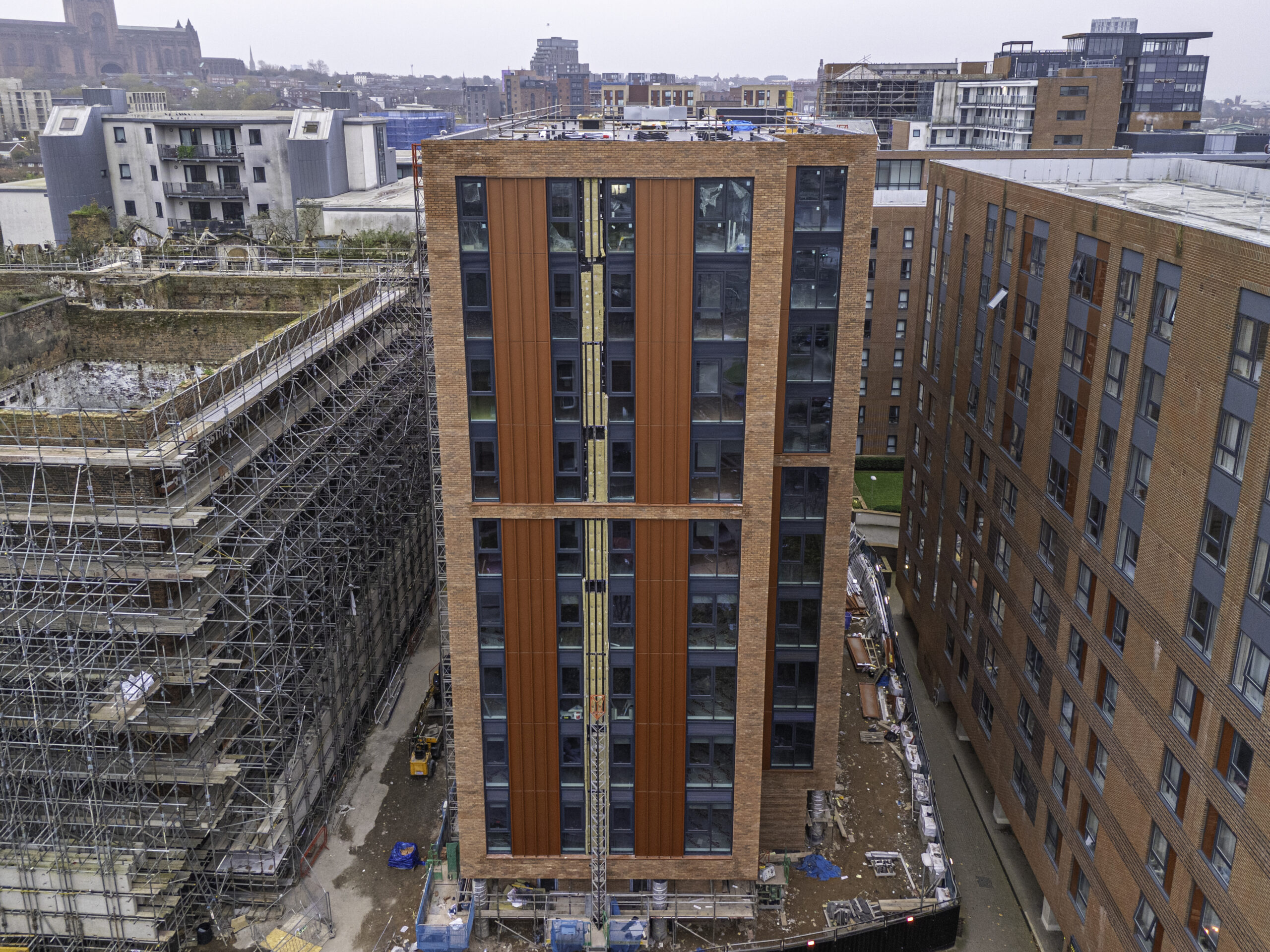 Image showing construction progress at Millers Place