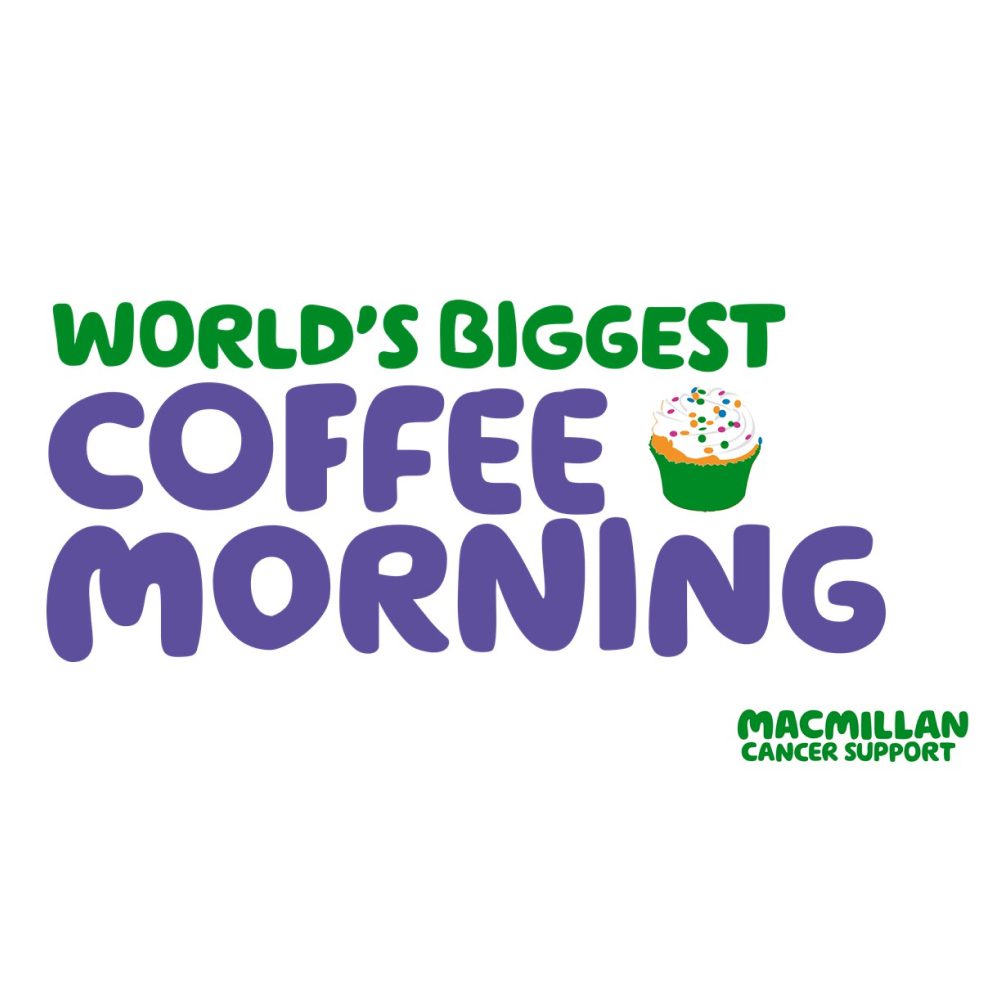 Macmillan coffee morning charity