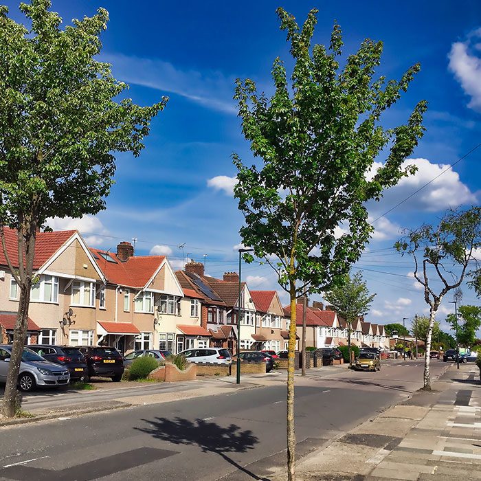 English suburbs; Welling, Bexley, London England, May 2019 view of typical english suburban housing - editorial use only