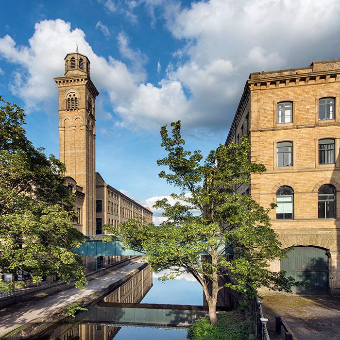 salts mill and saltaire, bradford, west yorkshire