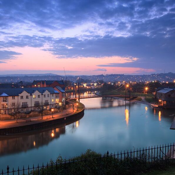 Exeter Aerial View