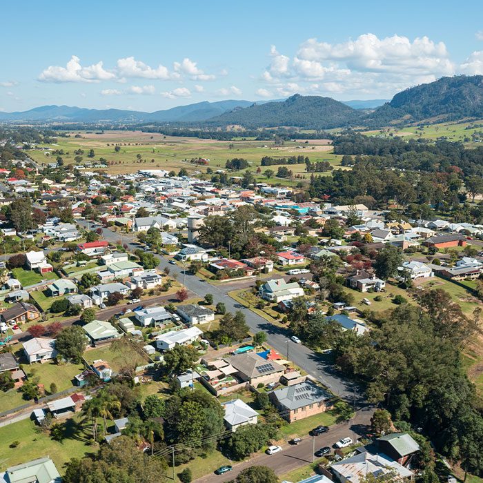 Gloucester aerial view