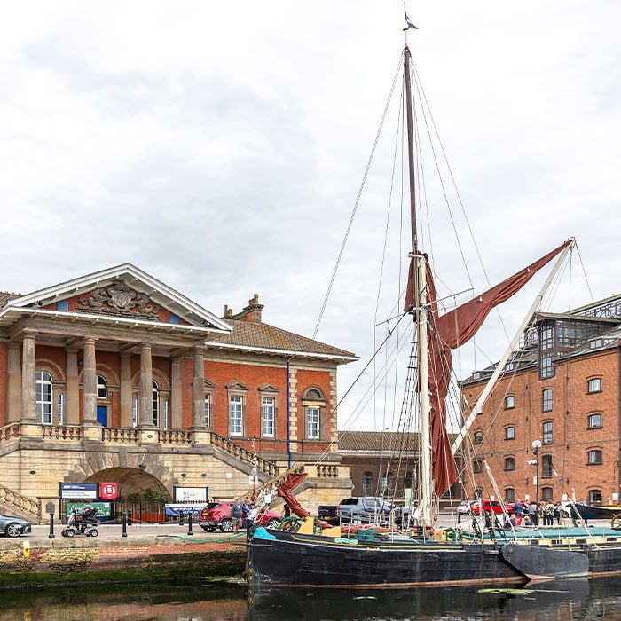 Ipswich riverside view