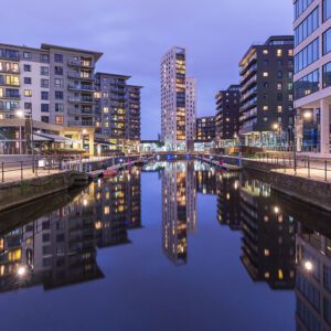 Leeds river view