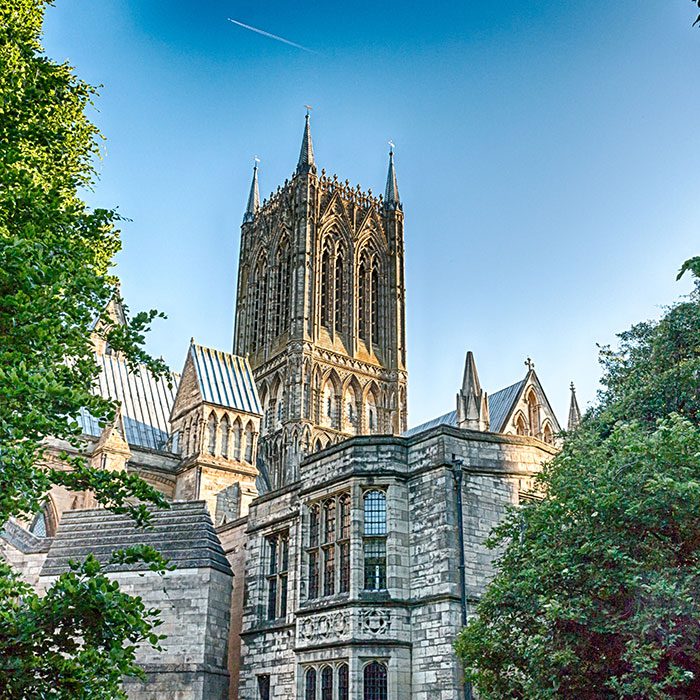 Cathedral Church of the Blessed Virgin Mary of Lincoln, commonly known as Lincoln Cathedral.