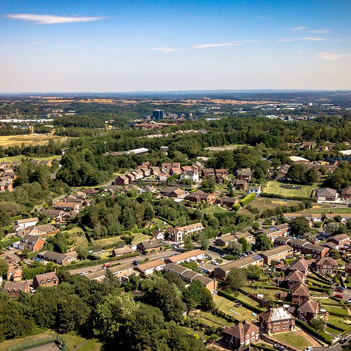 Telford Aerial View