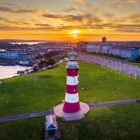 Plymouth coast view