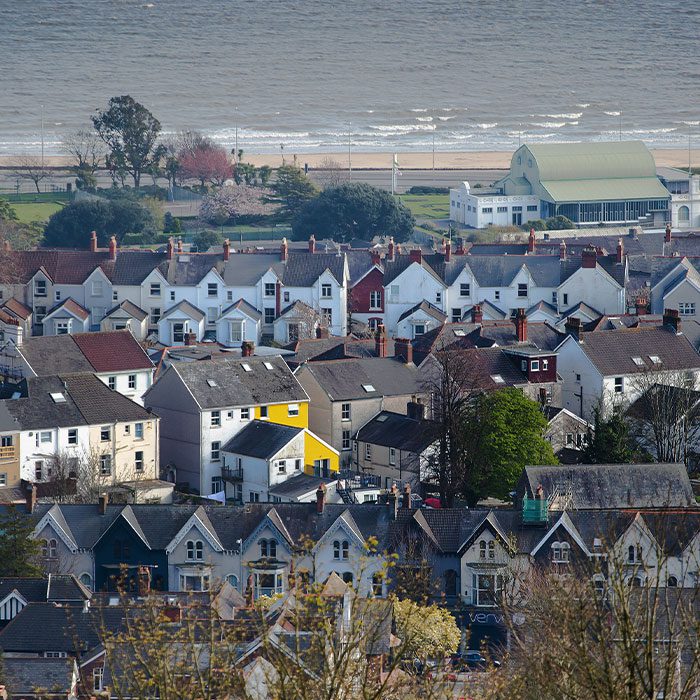 Swansea Aerial View