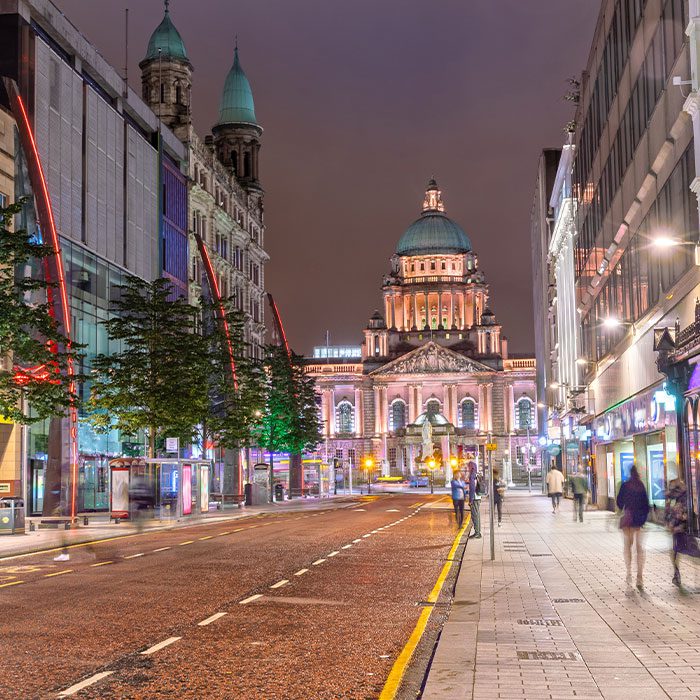 Belfast street view