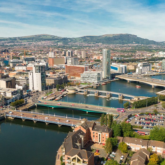 Belfast Aerial View