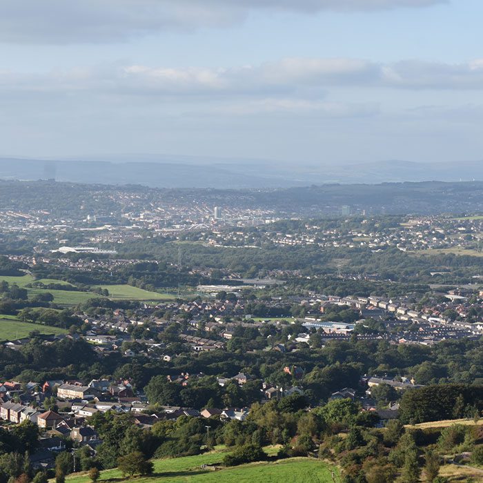 Blackburn aerial view