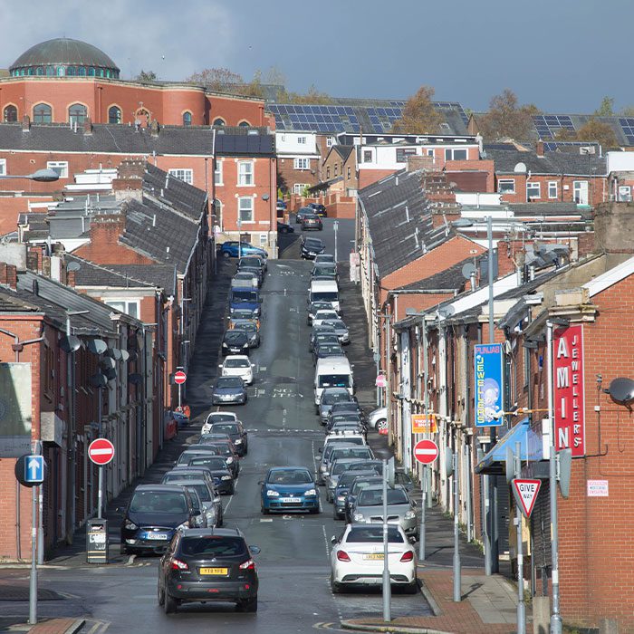 Blackburn street view
