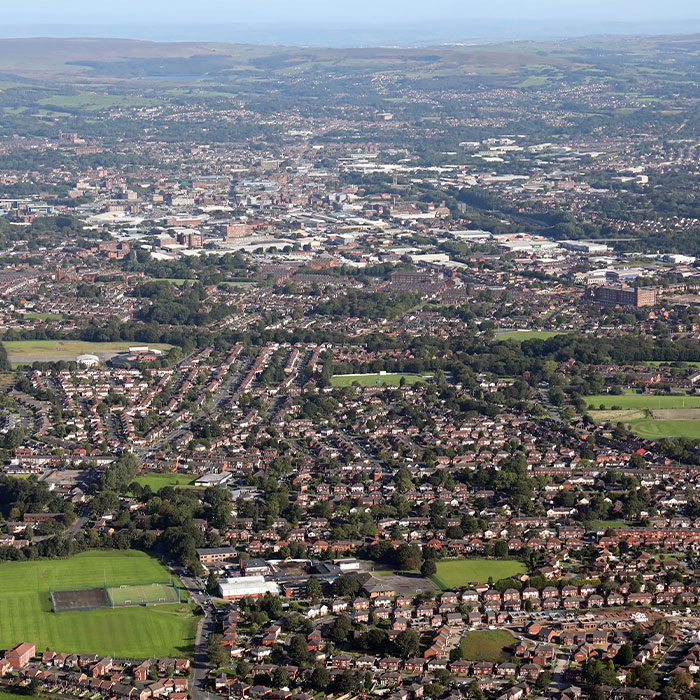 Bolton Aerial View
