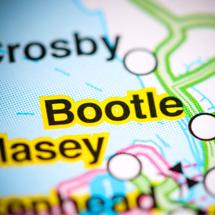 Bootle on map