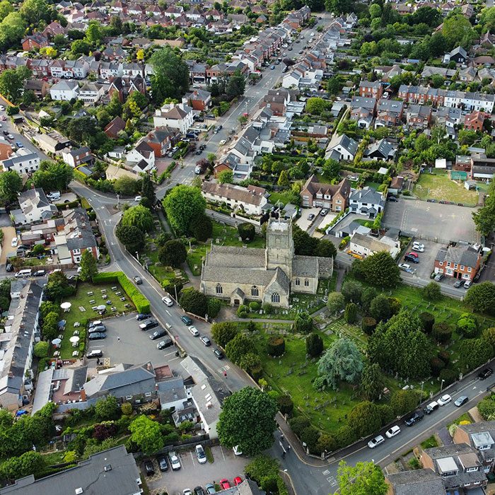 Cheltenham Aerial View