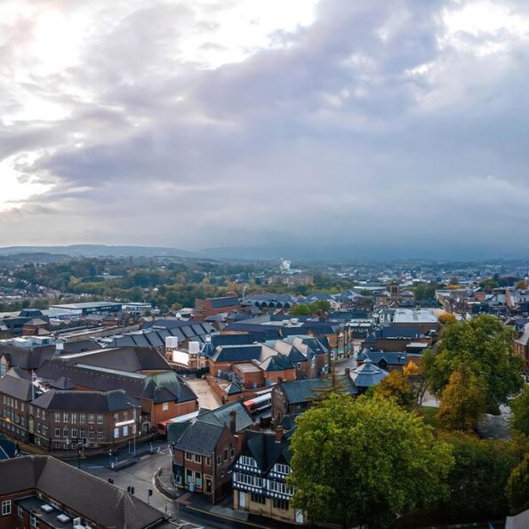 Chesterfield Aerial View