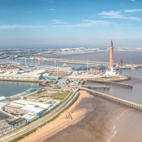 Crosby aerial view