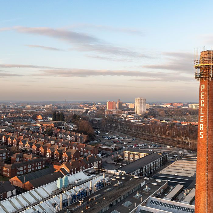 Doncaster Aerial View