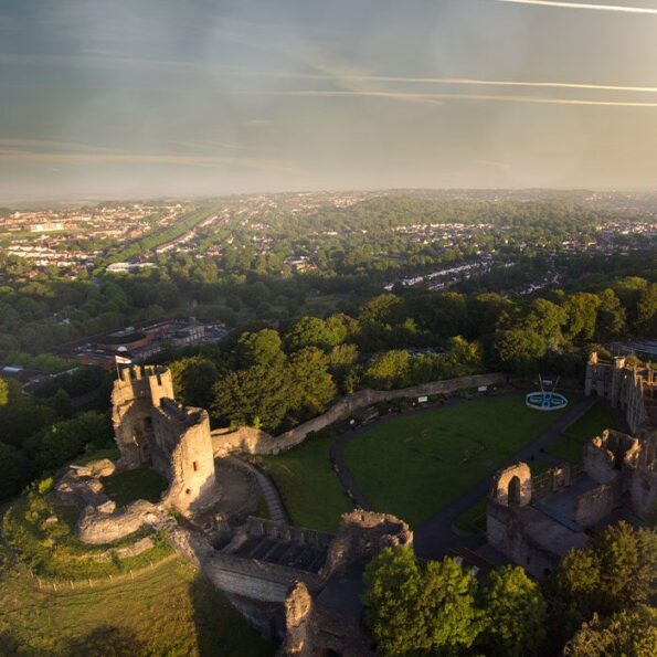 Dudley aerial view
