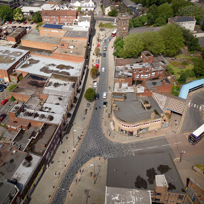 Dudley Aerial View