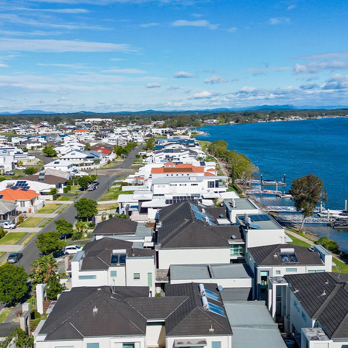 Hastings aerial view