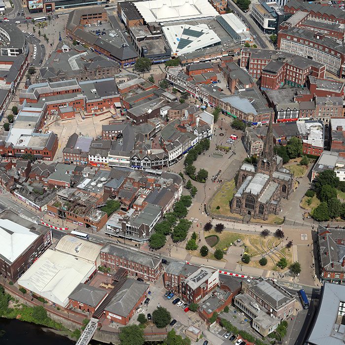 Rotherham Aerial View