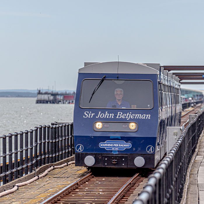 Southend pier railway