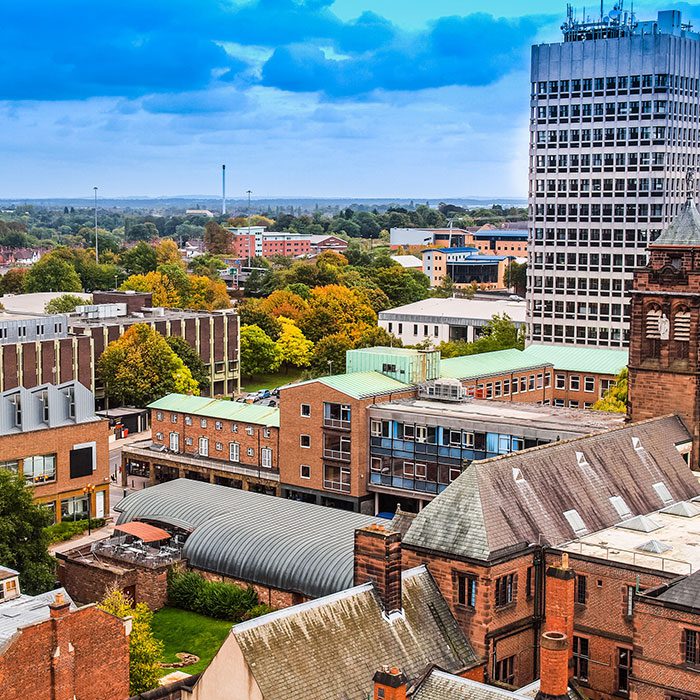 Coventry Aerial View
