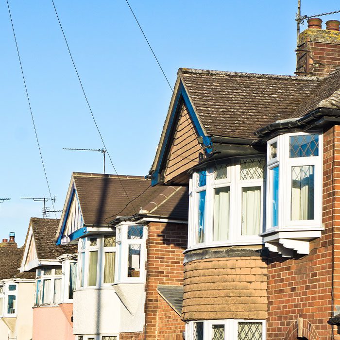 Crosby residential area