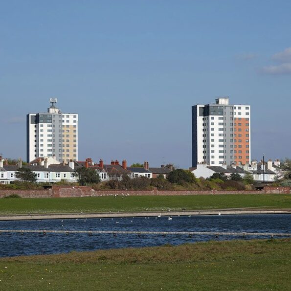 Crosby residential area