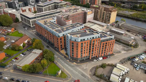 Merchant's Wharf exterior of development