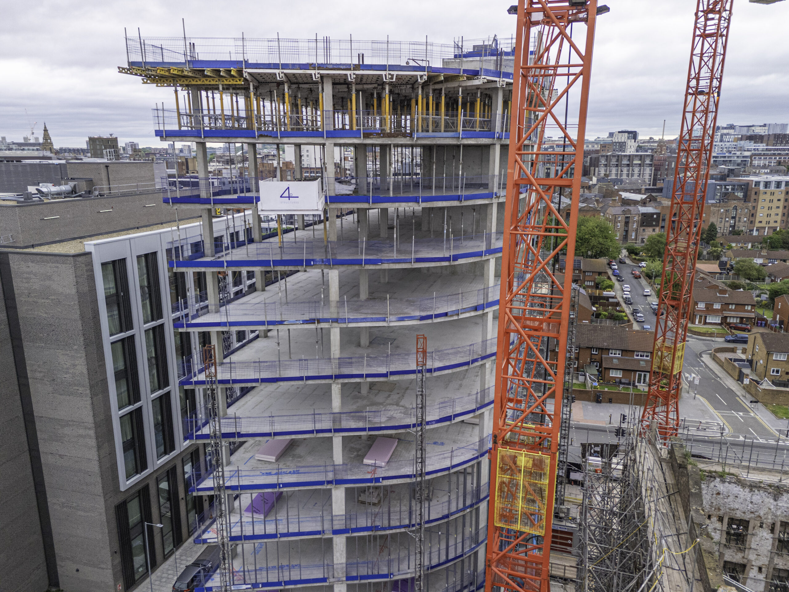 Exterior Image showing progress of construction of Maritime View Liverpool