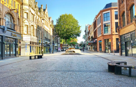 Warrington town centre